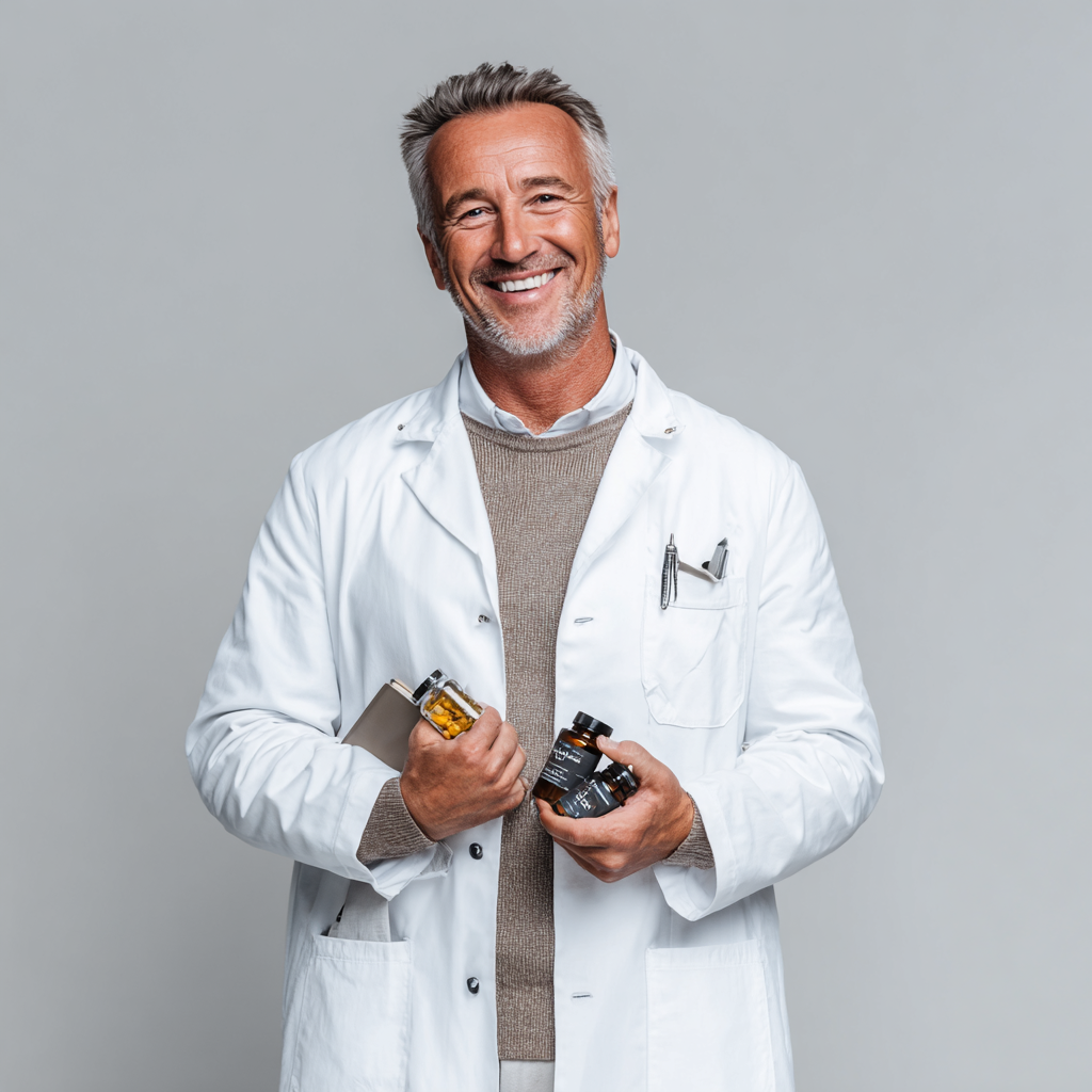 Група людей європейської зовнішності різного віку (25-45 років) з натуральними продуктами, усміхаються, світла кімната з великими вікнами, природне освітлення, реалістичний стиль